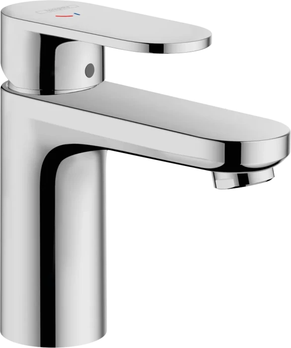Hansgrohe Vernis Mischung Einhebel-Waschtischarmatur 100 CoolStart ohne Ablaufgarnitur chrom
