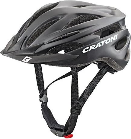 Cratoni Pacer Helm schwarz matt