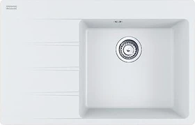 Franke Centro CNG 611-78 A Einbau Becken links glacier