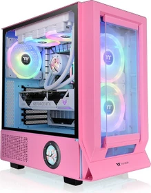 Thermaltake Ceres 350 MX Bubble Pink, rosa, Glasfenster (CA-1Z3-00MAWN-00)