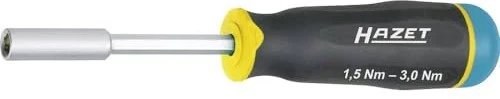Hazet 6001-3.0/3 1.5-3Nm Drehmoment-Schraubendreher, 1/4"