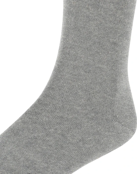 Falke Cotton Finesse Socken concrete mel. (Junior)