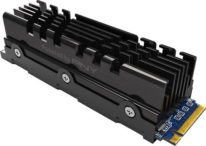 PNY XLR8 CS3040 500GB, M.2 2280 / M-Key / PCIe 4.0 x4, Kühlkörper