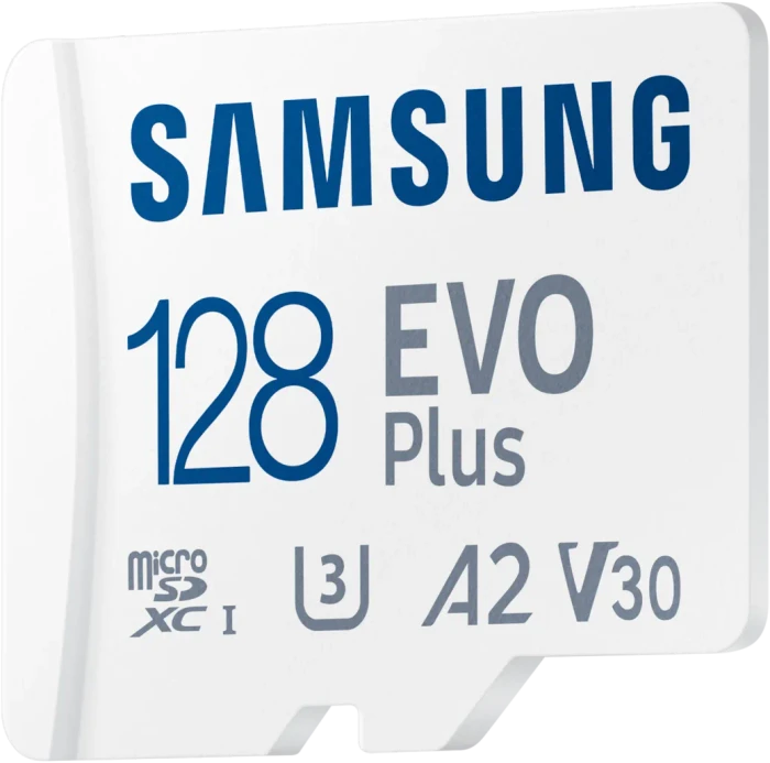 Samsung EVO Plus 2024 R160 128GB Kit, UHS-I U3, A2, Class 10