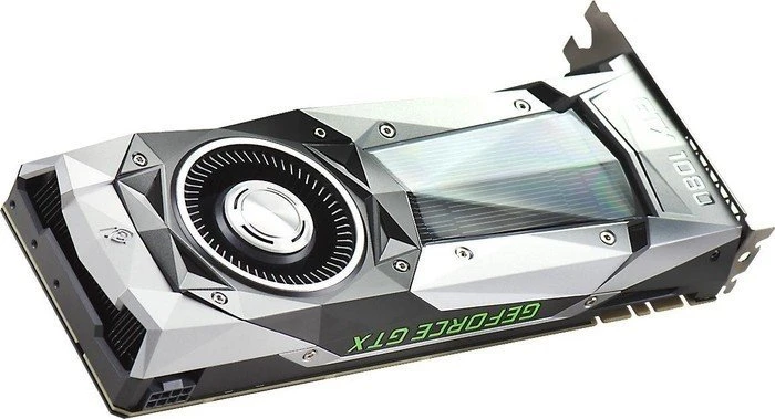 EVGA GeForce GTX 1080 Founders Edition, 8GB GDDR5X, DVI, HDMI, 3x DP