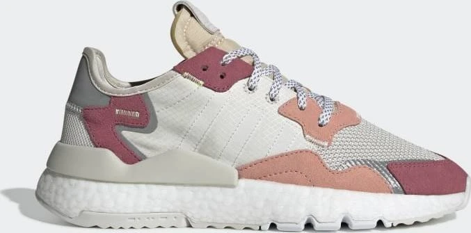 adidas Nite Jogger raw white/off white/trace pink (Damen)