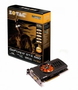 Zotac GeForce GTX 560 3DP, 1GB GDDR5, DVI, 3x DP
