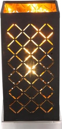 Globo Clarke Tischleuchte schwarz/gold