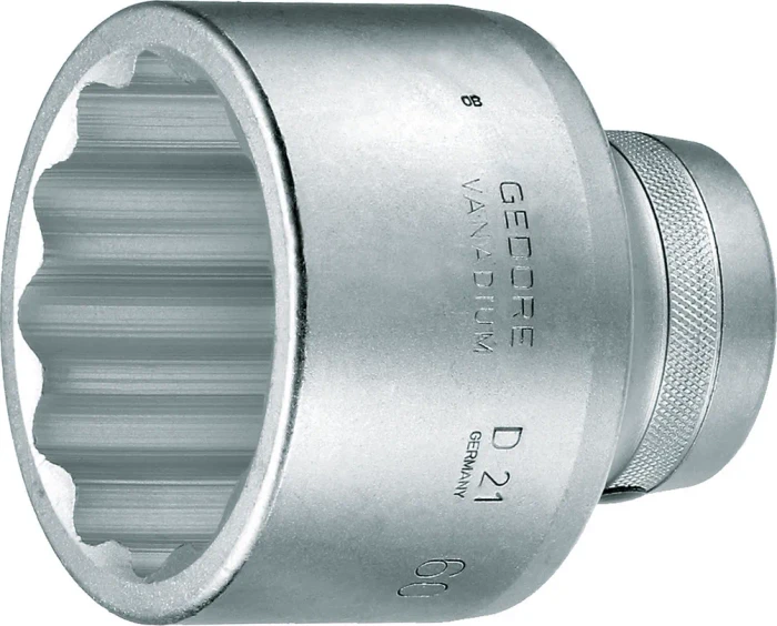 Gedore D 21 80 Außenzwölfkant Steckschlüssel 1", 80x97mm