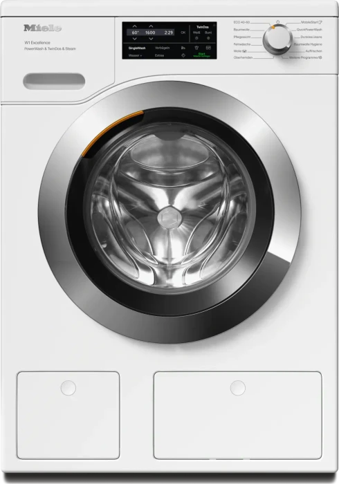 Miele W1 Excellence WEJ885WPS PowerWash & TwinDos & Steam Frontlader