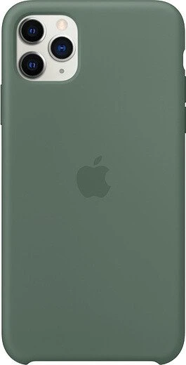 Apple Silikon Case für iPhone 11 Pro Max piniengrün