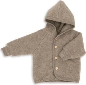 Engel Kapuzen Jacke walnuss melange (Junior)