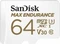 SanDisk Max Endurance R100/W40 64GB Kit, UHS-I U3, Class 10 Vorschaubild