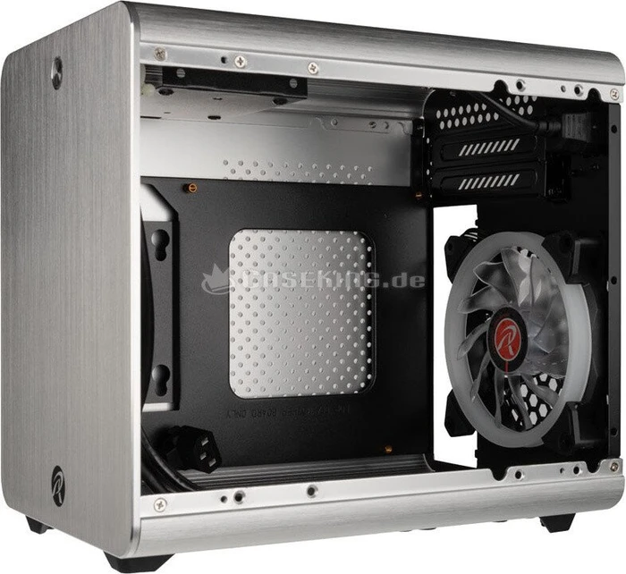 Raijintek Metis Plus ALS, silber, Mini-ITX