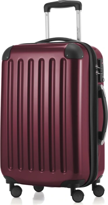 Hauptstadtkoffer Alex TSA Spinner erweiterbar 55cm burgund glänzend