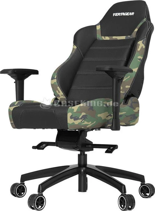 Vertagear PL6000 Gamingstuhl, schwarz/camouflage