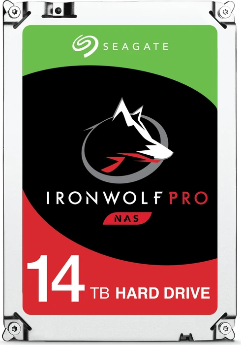 Seagate IronWolf Pro NAS HDD +Rescue 14TB, 24/7, 512e / 3.5" / SATA 6Gb/s