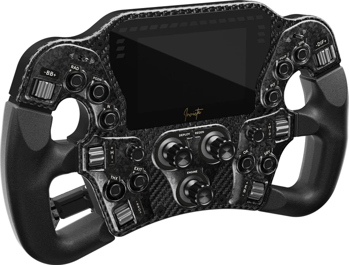 Asetek Invicta Direct Drive Wheelbase 27Nm inkl. Invicta Formula Lenkrad schwarz (PC)