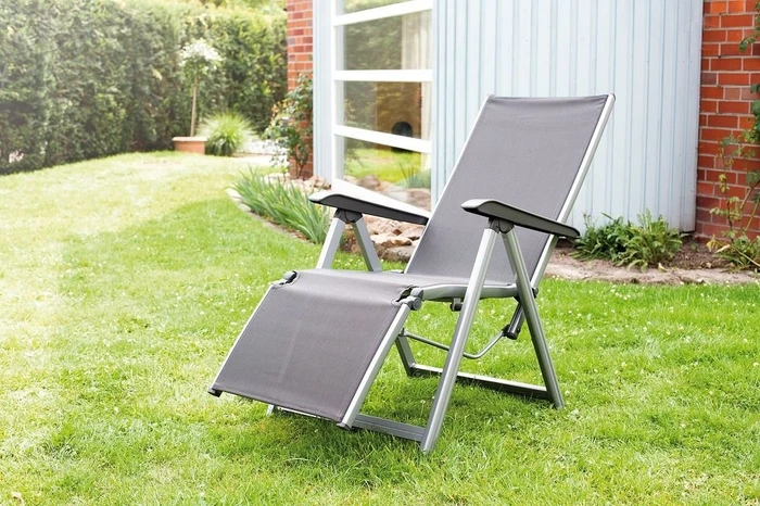 Kettler Basic Plus Relaxsessel silber/anthrazit (0301216-0000)