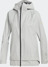 adidas Terrex Waterproof Primeknit Funktionsjacke metal grey (Damen)