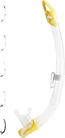 Cressi Gamma Schnorchel transparent/gelb