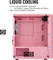 AeroCool Trinity Mini Pink, rosa, Glasfenster Vorschaubild