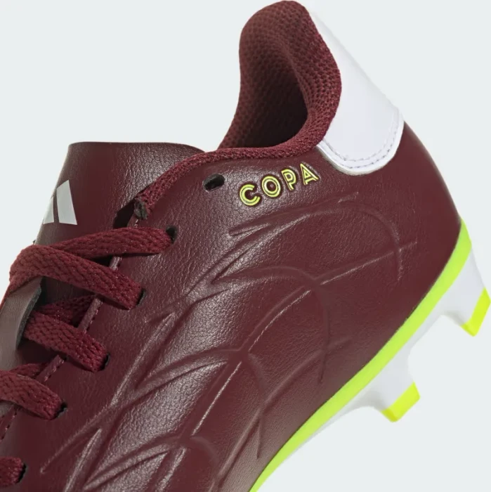 adidas Copa Pure II Club FxG shadow red/cloud white/team solar yellow 2 (Junior)
