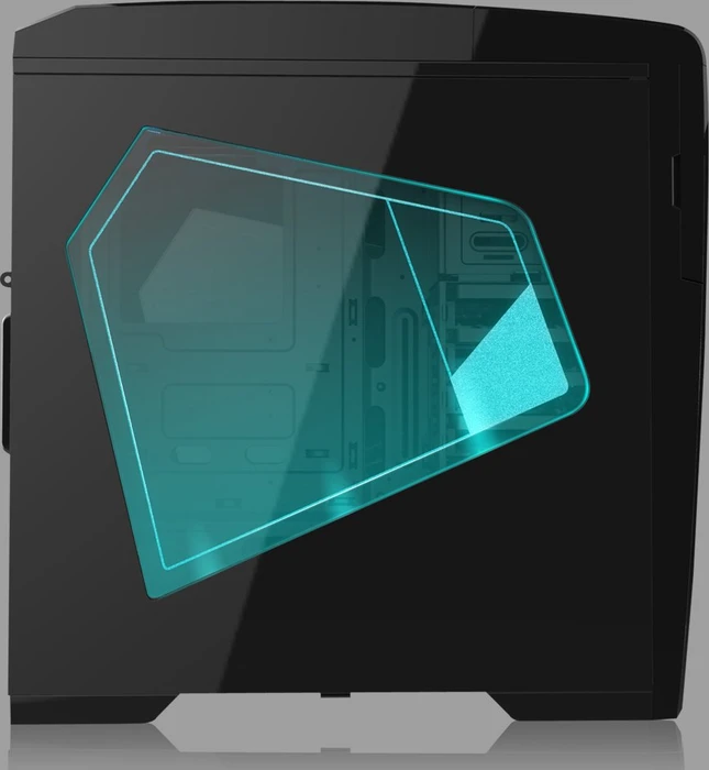 AZZA Taurus 5000, schwarz, Acrylfenster