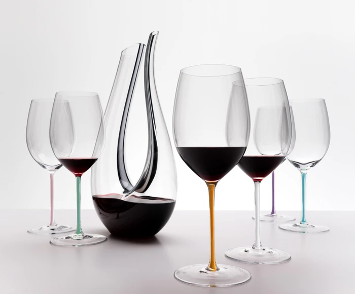 Riedel Fatto A Mano Cabernet/Merlot Gift Glas rosa, 6 Stück