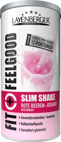 Fit+Feelgood Slim Shake Rote Beeren - Joghurt, 396g