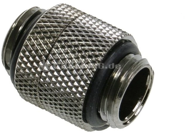 Bitspower Adapter 2x G1/4" drehbar glänzend schwarz (BP-BSRG)
