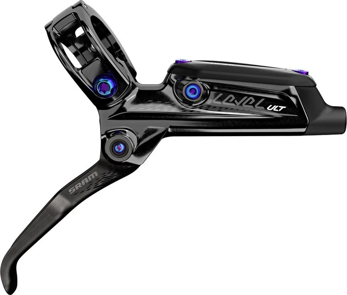 SRAM Level Ultimate VR Scheibenbremse black anodized/rainbow