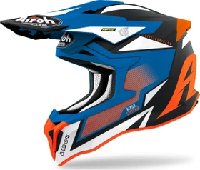 Airoh Strycker Axe matt orange/blau/schwarz/weiß