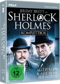 Sherlock Holmes Alle Folgen, alle Filme (DVD)