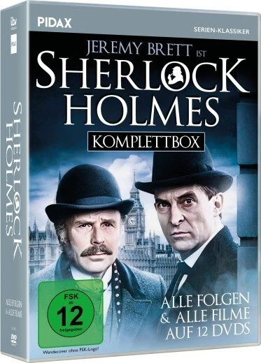 Sherlock Holmes Alle Folgen, alle Filme (DVD)
