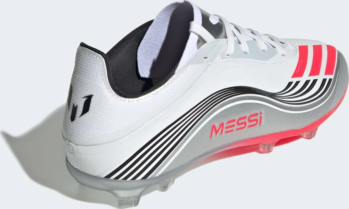 adidas F50 Elite Messi FG cloud white/lucid red/silver metallic (Junior)
