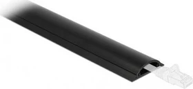 DeLOCK Kabelkanal selbstklebend, 30x8mm, 1m, schwarz