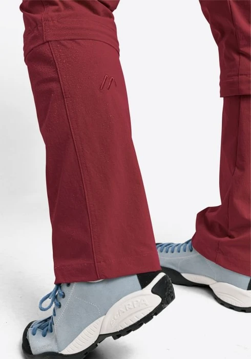 Maier Sports Arolla Capri Zip-Off Hose lang sun dried tomato (Damen)