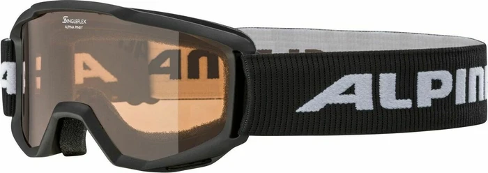 Alpina Piney black matt/singleflex hicon (Junior)