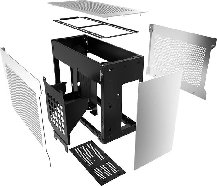 Lian Li DAN Cases A4-H2O, PCIe 5.0, schwarz, Mini-ITX