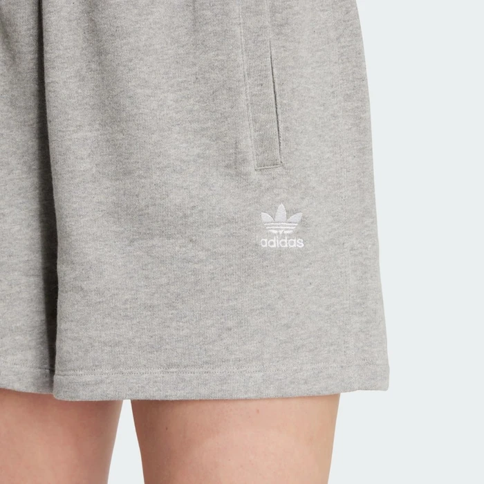 adidas Essentials French Terry Shorts medium grey heather (Damen)