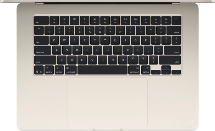 Apple MacBook Air 15", Starlight, M4 - 10 Core CPU / 10 Core GPU, 16GB RAM, 256GB SSD, DE [2025]