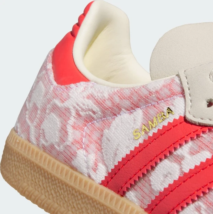 adidas Samba OG x Liberty London cloud white/cream white/better scarlet