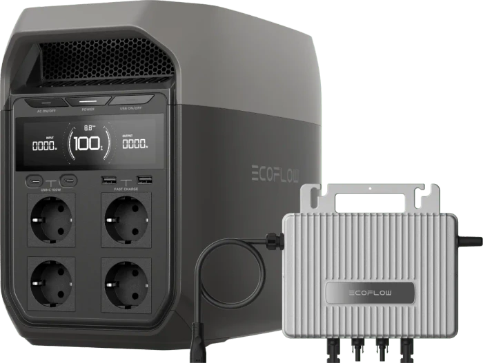 EcoFlow DELTA 3 Power Station Solargenerator, 1024Wh