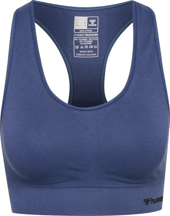 hummel Seamless Sports Top Funktionsshirt ärmellos blue indigo (Damen)