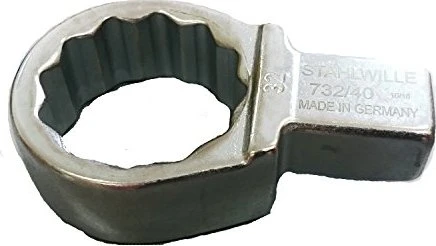 Stahlwille 732/40 Einsteck-Ringschlüssel 14x18mm, 32mm