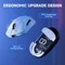 Attack Shark X8 Pro Tri-mode Wireless Gaming Mouse, weiß, inkl. Grip Tape, USB/Bluetooth Vorschaubild