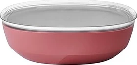 Mepal Silueta Servierschale mit Deckel vivid 4l mauve