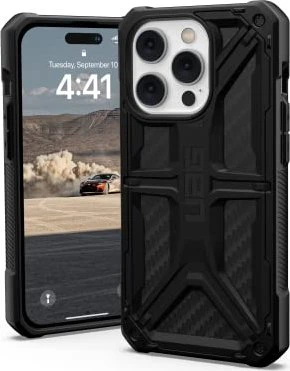 UAG Monarch Case für Apple iPhone 14 Pro Carbon Fiber