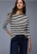 Street One Gestreiftes Shirt langarm schwarz (Damen) Vorschaubild